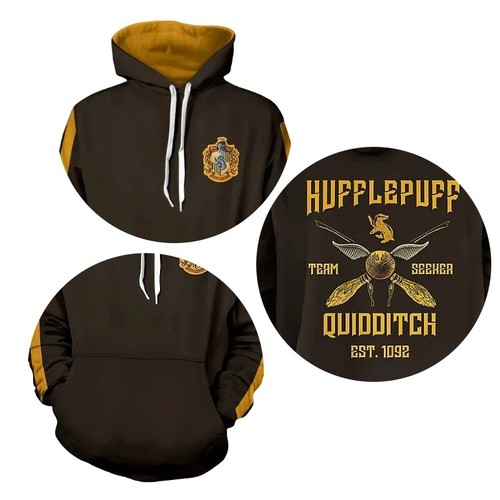 Harry Potter Hoodie Sweatshirt Hooded Top Hoody Jacket Pullover Jumper Adult AU - Picture 11 of 15