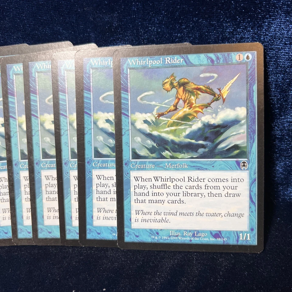 Whirlpool Rider Apocalypse MTG Magic the Gathering Card 9 - Image 2 of 4