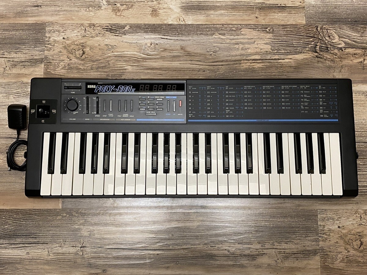 KORG Poly-800Ⅱ デジタルアナログシンセサイザー 49鍵 Korg
