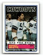 Randy White 1983 Topps #57 Dallas Cowboys Football Card