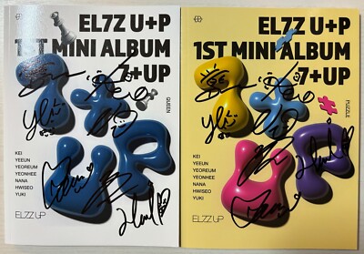 EL7Z UP [7+UP] All Member Autographed Signed Album 2 Version