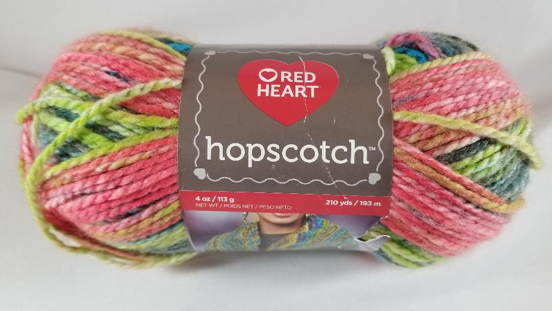 Red Heart Yarn Hopscotch 100 Acrylic 210y 4oz eBay