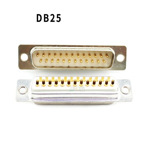 DB25 D-SUB 25-Pole Socket Plug Solder AMP Connector Changer Coupler Adapter Lot - Picture 8 of 15