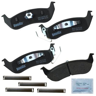 Disc Brake Pad Set-Priority One Ceramic BPR Bendix CFC932