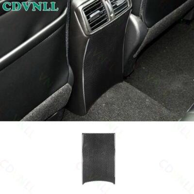 For Nissan X-Trail 2014-2018 Real Carbon Fiber Rear Air Outlet Anti-Kick Panel