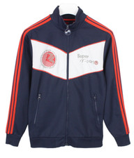 SUPERDRY Sport Sweatshirt Men's SMALL Full Zip High Collar Track Top