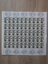 Feuille x 50 FRANCE Yt 1784 - Mi 1864 (1974) Neufs ** FDC Cachet 1er Jour MNH