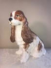 Vtg Otigiri Japan Large rare Cavalier King Charles Spaniel dog Ceasars Palace