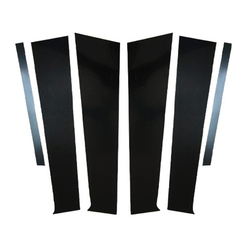 Pegatina negra brillante postes de pilar ventana para Nissan Almera Versa Sunny 2020-2023 - Imagen 3 de 15