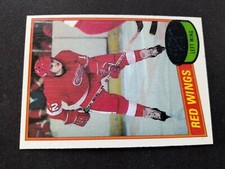 1980-81 Topps Hockey Card # 234 Errol Thompson - Detroit Red Wings (NM)