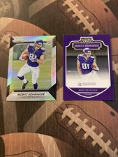 Moritz Bohringer Minnesota Vikings 2 Card Rookie Lot