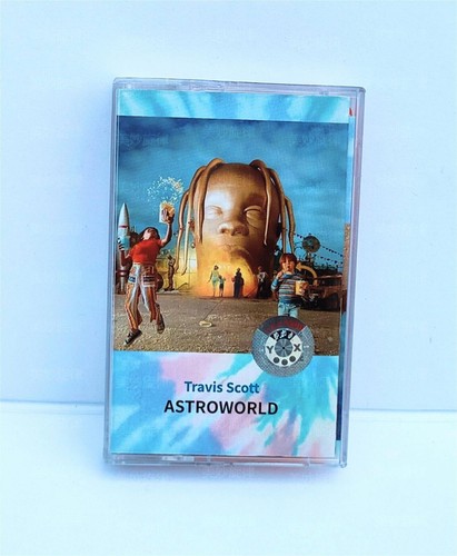 High Heat Rap Tape Travis Scott Astroworld Album Hip Hop Rap Tape New - Foto 2 di 3