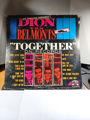 DION & THE BELMONTS ~BY SPECIAL REQUEST TOGETHER ~ LAURIE  GOOD/Fair R69