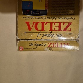 The Legend Of Zelda Nintendo Nes Boxed With Manual