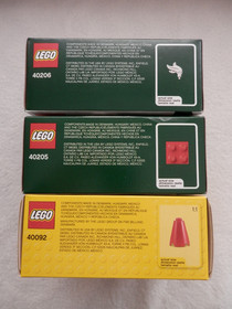 NEW LEGO Buildable Holiday Characters - Santa 40206 Elves 40205 Reindeer 40092