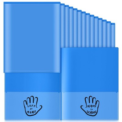 48 Pack Take Home Folder Parent Teacher Communication Folders -Heavy Duty Pla...