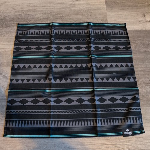 WOLFGANG Man & Beast Black Bandana New Dog Hiking Aztec - Picture 1 of 4
