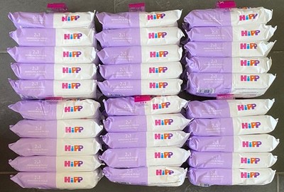 1440 Hipp Feuchttücher 2in1 Reinigung & Pflege mit Bio Mandelöl 30 x 48 Stück
