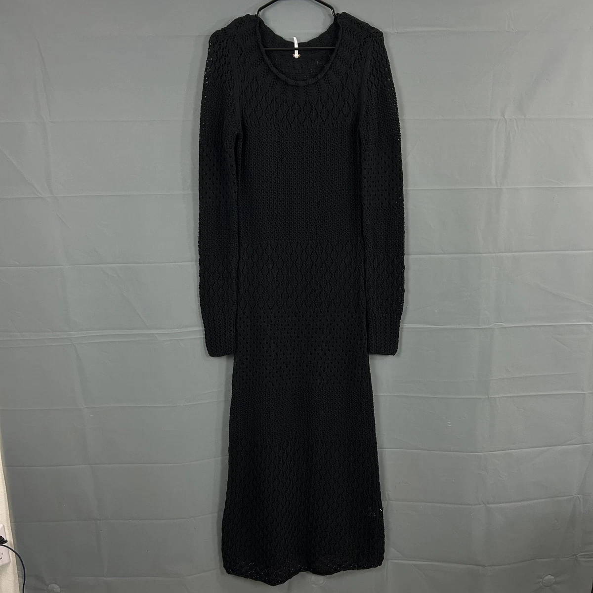 knee length dresses for ladies Free People One Slate Crochet with Back Criss Cross Straps Slip Maxi D –  The Saved Collection