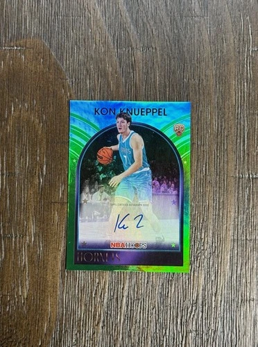 2025 Topps NBA Hoops Basketball Green Hoops Kon Knueppel #89S-KK