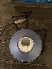 Sony Portable CD Player Walkman Blue D-NE319 CD-R/RW Parametric Equalizer Parts