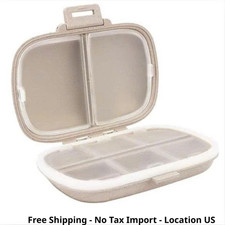 Pill Organizer Container Small Travel Pill Box Daily Pill Case Medicine Holder