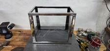 VNTG 60s Metaframe  Stainless Steel 2 Gallon Retro Fish Tank Aquarium NO Lid