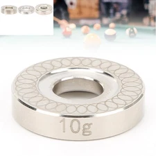 Billiard Pool Stick Tool Stainless Steel  Balance Ring for Billiard Training