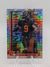 2025 Topps Chrome Football Grant Delpit Pulsar Refractor #66 Cleveland Browns