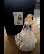 Disney Haute Couture Aurora Princess Porcelain Figurine Boxed with Box