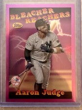 Aaron Judge 2025 Topps Update Series Pink Bleacher Reachers #BR-4 Yankees