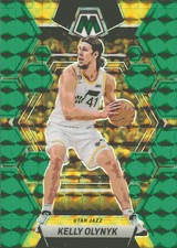 2022-23 Panini Mosaic #62 Kelly Olynyk Green