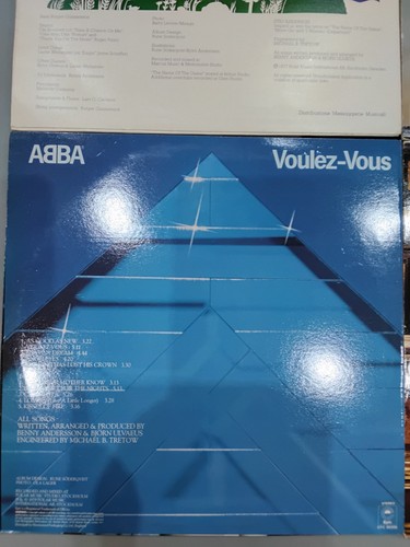 LOTTO 4 LP VINILI ABBA - Voulez-vous/Arrival/The Visitors/The Album - Foto 6 di 18