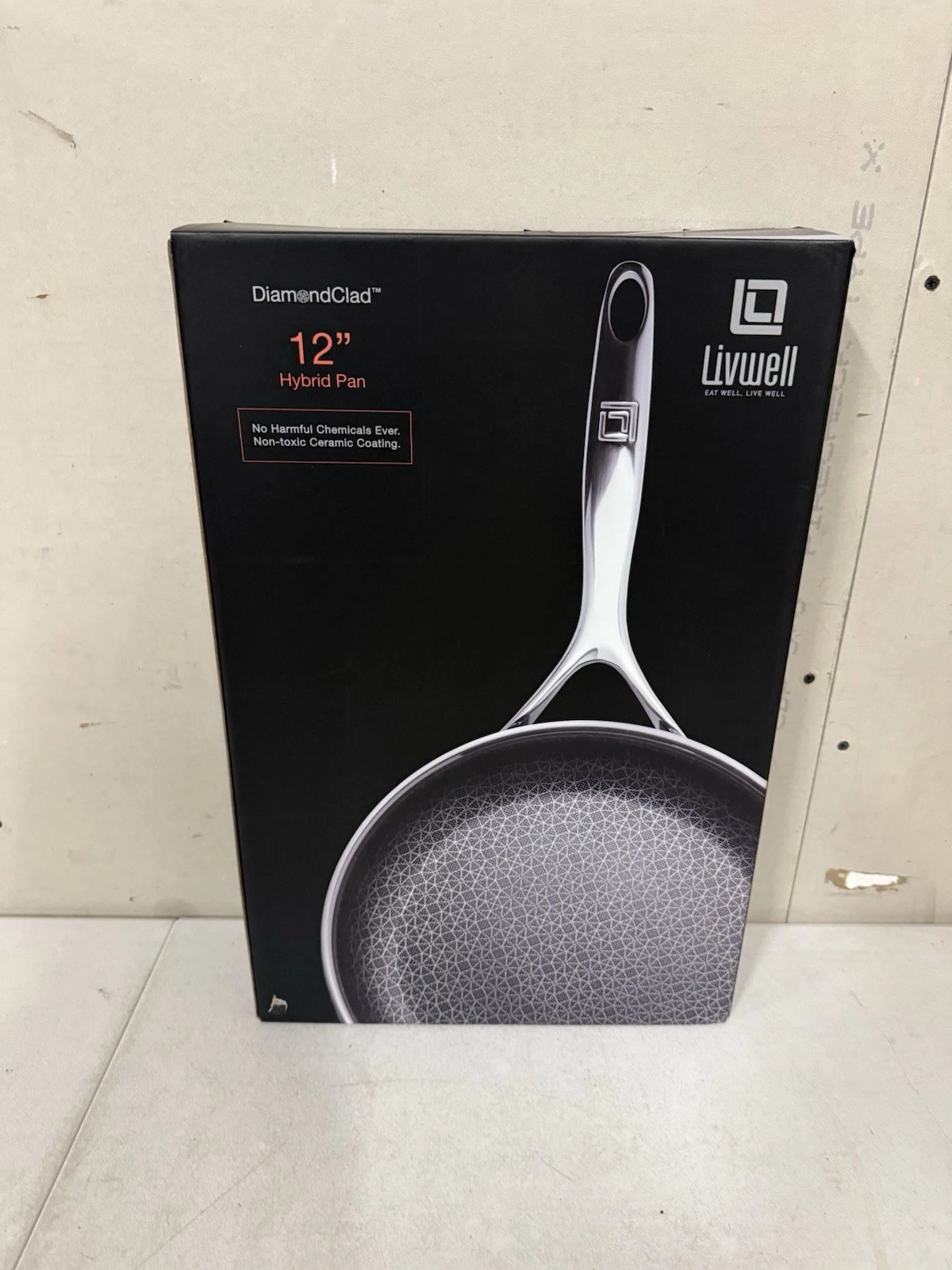 Livwell DiamondClad 12-Inch Hybrid Frying Pan