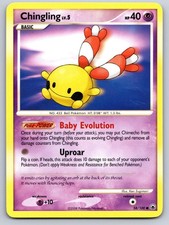 Chingling 58/100 Common Majestic Dawn Pokemon Moderately Played