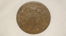 1872 2 Cent Piece