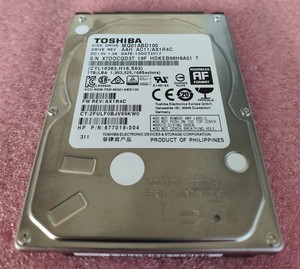 TOSHIBA 1TB 2.5” SATA HDD | Modell MQ01ABD100 | erst 3039 Betriebsstunden