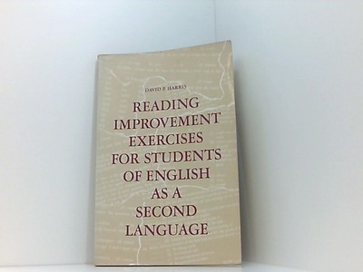 Reading Improvement Exercises for Students of English as a Second Language Harri