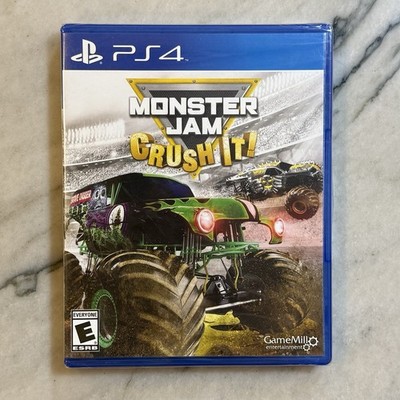 Monster Jam  CRUSH IT PS4 Factory Sealed Off Road Truck Racing NEW Sealed