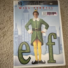 New Line Home Entertainment Elf DVD Widescreen Will Ferrell James Caan Comedy