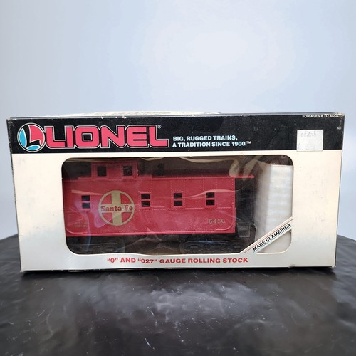 Lionel 6-6430 Santa Fe Caboose calibre O/O27 rojo vintage nuevo en caja 1987 🚂 | Zustand: New