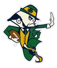 Notre Dame Fighting Irish Football Weather Resistant Sticker/Decal 19