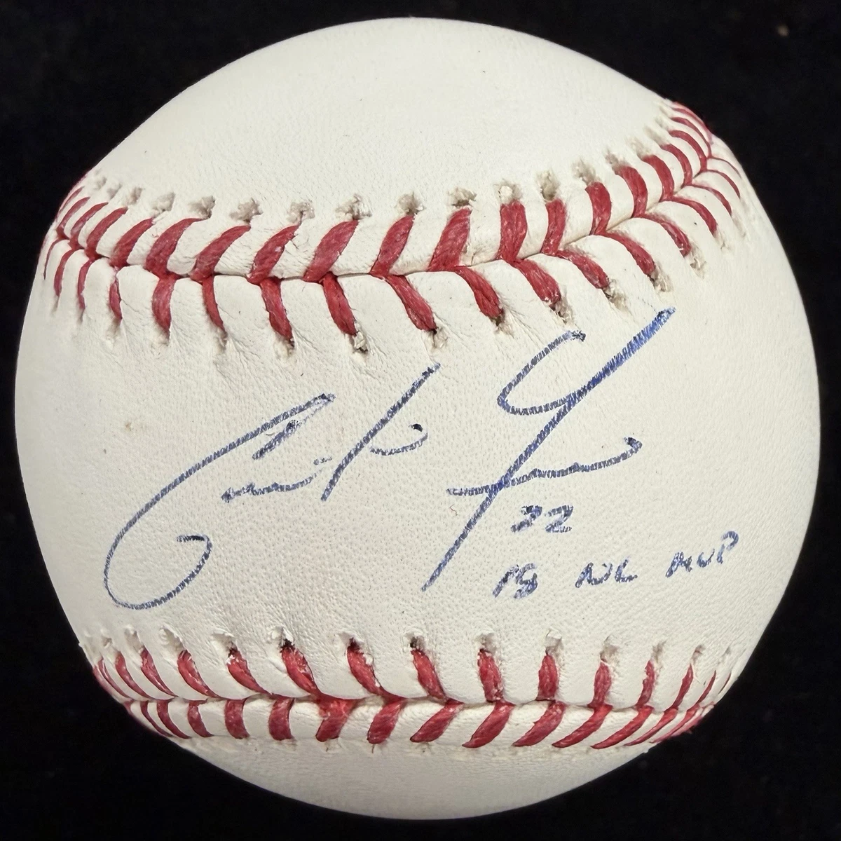 Christian Yelich Original Autographed Baseball MLB Balls for sale