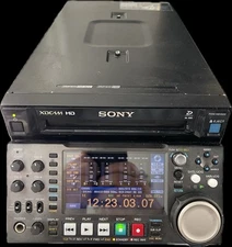 Tested Sony PDW-HD1500 XDCAM HD Half Rack Rec/PB Laser0/1: 395 / 386 Hours *?FAN