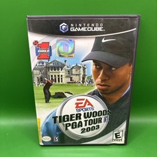 Tiger Woods PGA Tour 2003 Nintendo GameCube, 2002 CIB w Manual – Tested