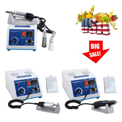 Dental Lab Marathon Electric Micromotor N3/ 35K RPM Motor Polishing Handpiece Or