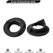 2x Car Rear Lower Coil Spring Insulator Black For 06-11 Honda Civic 52748SNAA10