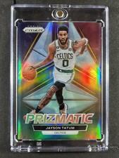 2022-23 Panini Prizm #4 Jayson Tatum Prizmatic Prizms Gold #/10 250017