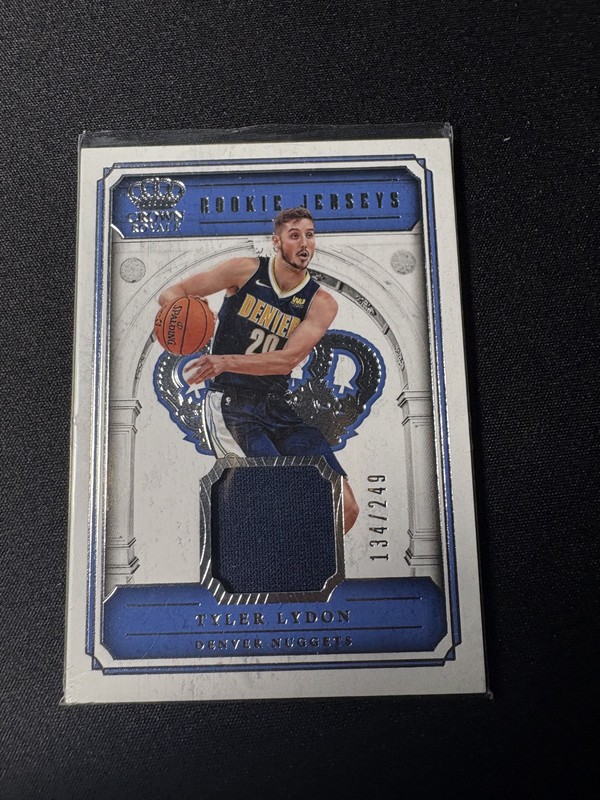 2017-18 Panini Crown Royale - Rookie Jerseys Tyler Lydon #RJ-23 /249 (MEM, RC)