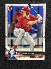 ADAM HASELEY 2018 Bowman Baseball QTY #BP94 Philadelphia Phillies